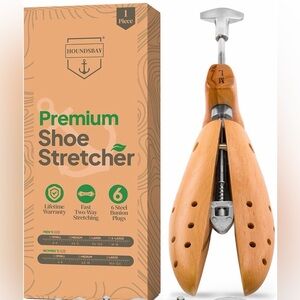 Houndsbay Premium Shoe Stretcher- Adjustable Shoe Widener for Men and Women